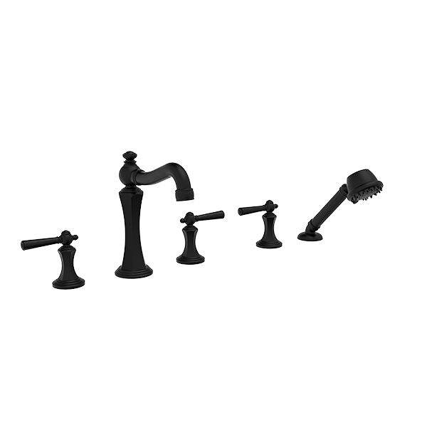 Santec - Hana Trim - Roman Tub Filler With Hand Shower