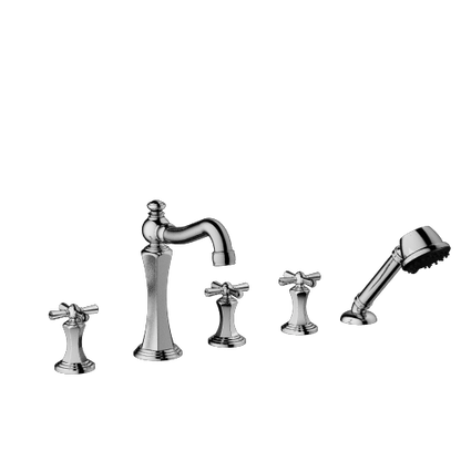 Santec - Hana Trim - Roman Tub Filler With Hand Shower