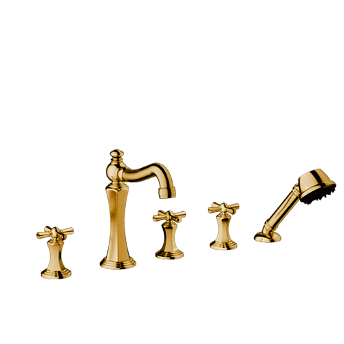 Santec - Hana Trim - Roman Tub Filler With Hand Shower