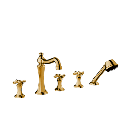 Santec - Hana Trim - Roman Tub Filler With Hand Shower