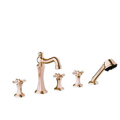 Santec - Hana Trim - Roman Tub Filler With Hand Shower