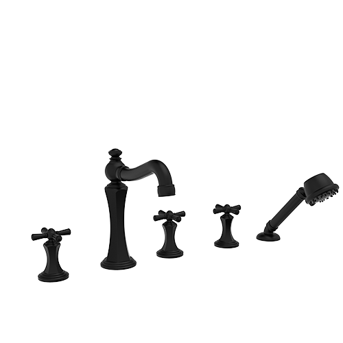Santec - Hana Trim - Roman Tub Filler With Hand Shower
