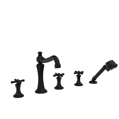 Santec - Hana Trim - Roman Tub Filler With Hand Shower