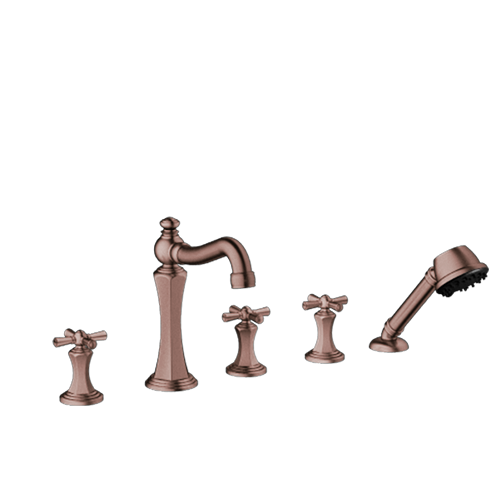 Santec - Hana Trim - Roman Tub Filler With Hand Shower