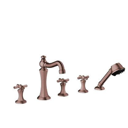 Santec - Hana Trim - Roman Tub Filler With Hand Shower