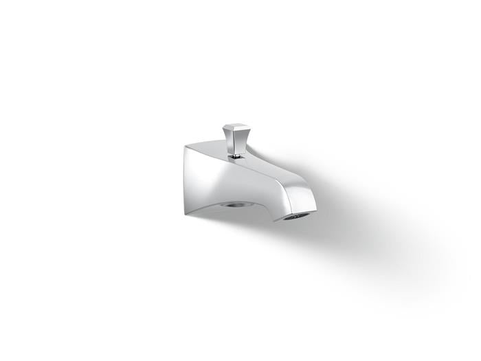 Kohler - Memoirs Stately Wall-Mount Bath Spout With Deco Design And Diverter