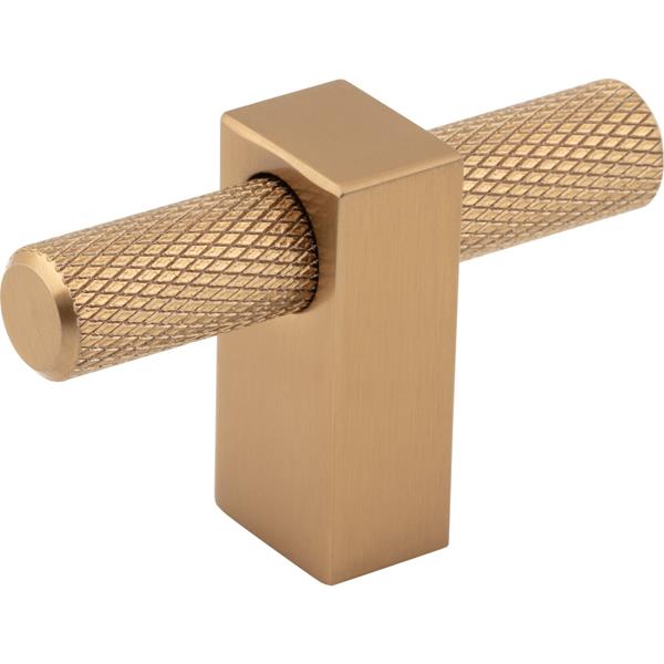 Jeffrey Alexander - Larkin Knurled 2-3/8 Inch Length Bar Knob