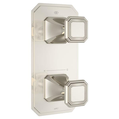 DXV - Belshire Two-Handle Thermostatic Valve Trim With Cushion Handles