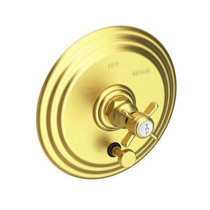 Newport Brass - Fairfield Balanced Pressure Tub & Shower Diverter Plate with Handle. Less Showerhead, arm and flange.
