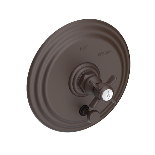 Newport Brass - Fairfield Balanced Pressure Tub & Shower Diverter Plate with Handle. Less Showerhead, arm and flange.
