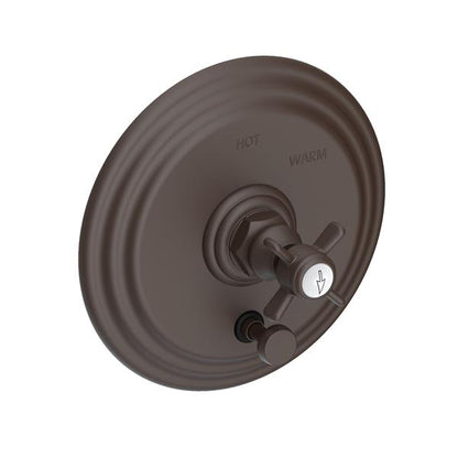 Newport Brass - Fairfield Balanced Pressure Tub & Shower Diverter Plate with Handle. Less Showerhead, arm and flange.