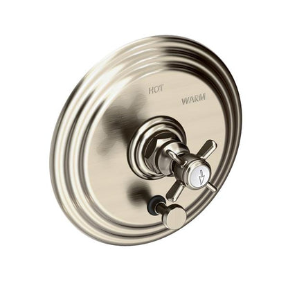 Newport Brass - Fairfield Balanced Pressure Tub & Shower Diverter Plate with Handle. Less Showerhead, arm and flange.