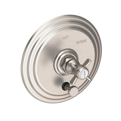 Newport Brass - Fairfield Balanced Pressure Tub & Shower Diverter Plate with Handle. Less Showerhead, arm and flange.