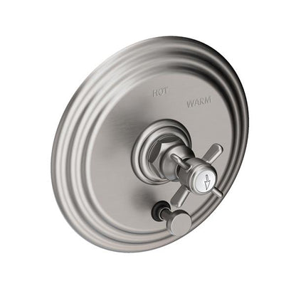 Newport Brass - Fairfield Balanced Pressure Tub & Shower Diverter Plate with Handle. Less Showerhead, arm and flange.