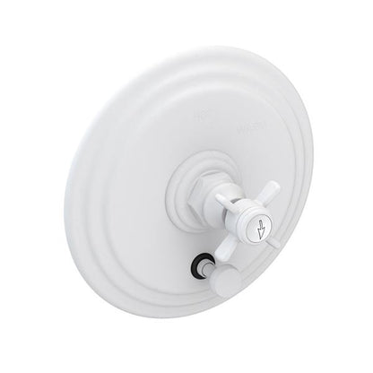 Newport Brass - Fairfield Balanced Pressure Tub & Shower Diverter Plate with Handle. Less Showerhead, arm and flange.