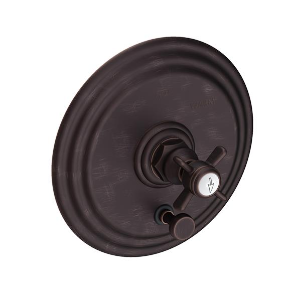 Newport Brass - Fairfield Balanced Pressure Tub & Shower Diverter Plate with Handle. Less Showerhead, arm and flange.
