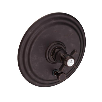 Newport Brass - Fairfield Balanced Pressure Tub & Shower Diverter Plate with Handle. Less Showerhead, arm and flange.