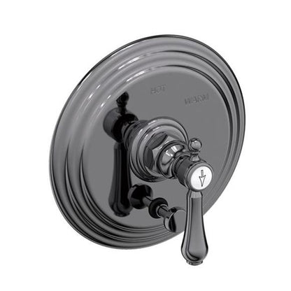 Newport Brass - Chesterfield Balanced Pressure Tub & Shower Diverter Plate with Handle. Less Showerhead, arm and flange.