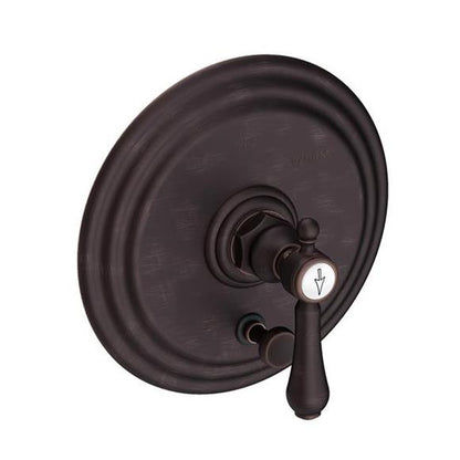 Newport Brass - Chesterfield Balanced Pressure Tub & Shower Diverter Plate with Handle. Less Showerhead, arm and flange.