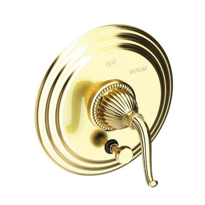 Newport Brass - Alexandria Balanced Pressure Tub & Shower Diverter Plate with Handle. Less Showerhead, arm and flange.