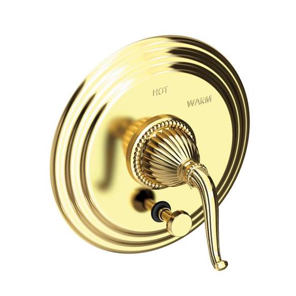 Newport Brass - Alexandria Balanced Pressure Tub & Shower Diverter Plate with Handle. Less Showerhead, arm and flange.