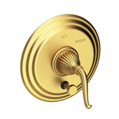 Newport Brass - Alexandria Balanced Pressure Tub & Shower Diverter Plate with Handle. Less Showerhead, arm and flange.