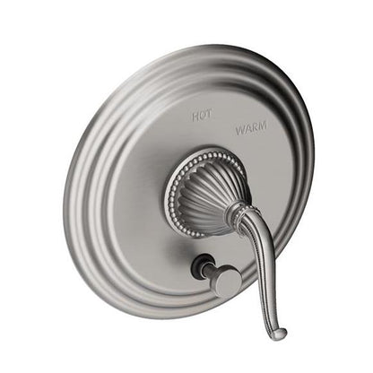 Newport Brass - Alexandria Balanced Pressure Tub & Shower Diverter Plate with Handle. Less Showerhead, arm and flange.
