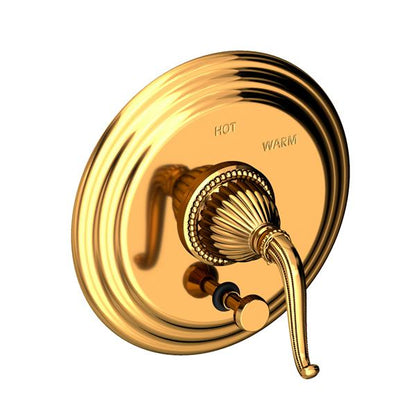 Newport Brass - Alexandria Balanced Pressure Tub & Shower Diverter Plate with Handle. Less Showerhead, arm and flange.