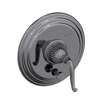 Newport Brass - Alexandria Balanced Pressure Tub & Shower Diverter Plate with Handle. Less Showerhead, arm and flange.