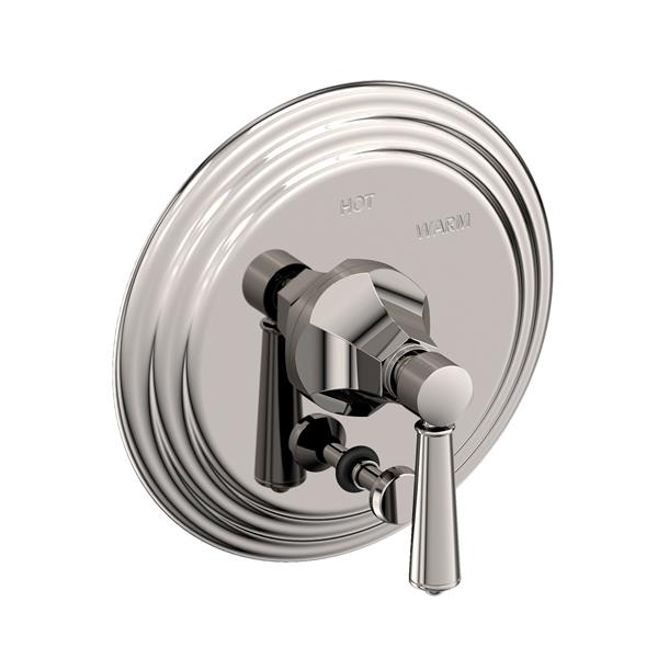 Newport Brass - Metropole Balanced Pressure Tub & Shower Diverter Plate with Handle. Less Showerhead, arm and flange.