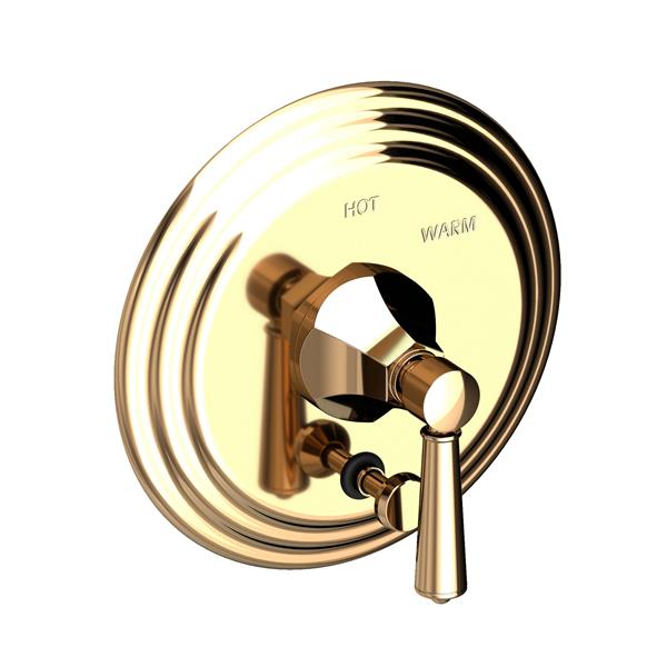 Newport Brass - Metropole Balanced Pressure Tub & Shower Diverter Plate with Handle. Less Showerhead, arm and flange.