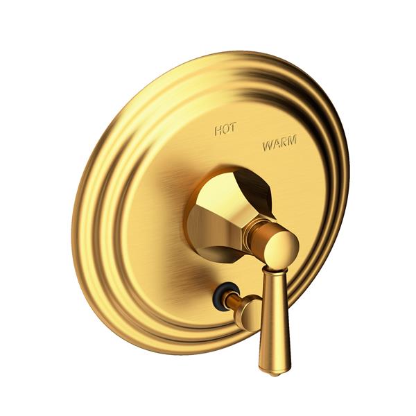 Newport Brass - Metropole Balanced Pressure Tub & Shower Diverter Plate with Handle. Less Showerhead, arm and flange.