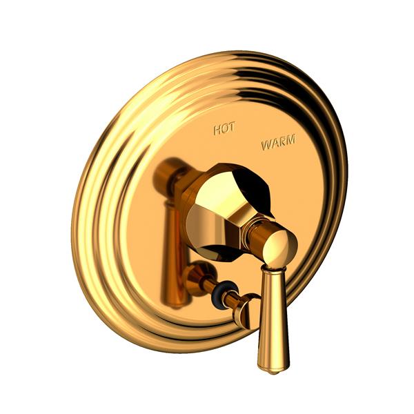 Newport Brass - Metropole Balanced Pressure Tub & Shower Diverter Plate with Handle. Less Showerhead, arm and flange.