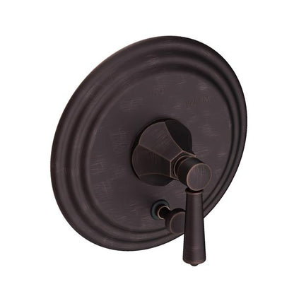 Newport Brass - Metropole Balanced Pressure Tub & Shower Diverter Plate with Handle. Less Showerhead, arm and flange.