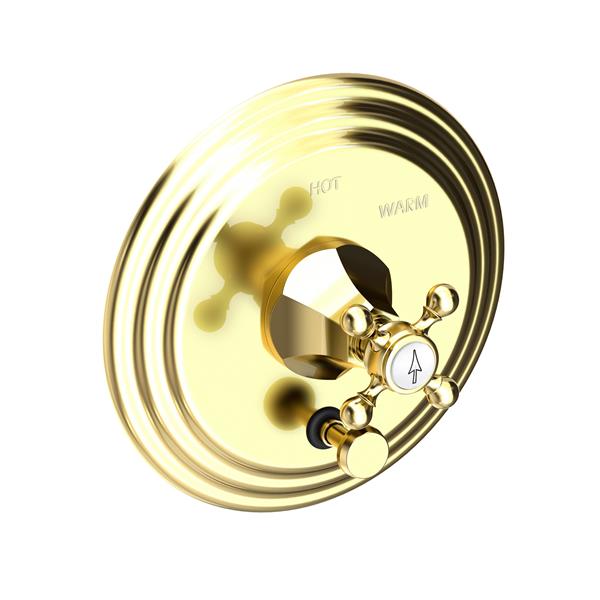 Newport Brass - Metropole Balanced Pressure Tub & Shower Diverter Plate with Handle. Less Showerhead, arm and flange.