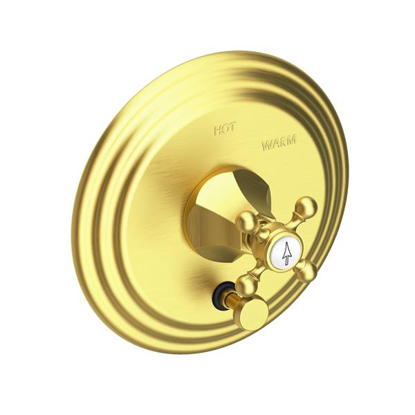 Newport Brass - Metropole Balanced Pressure Tub & Shower Diverter Plate with Handle. Less Showerhead, arm and flange.