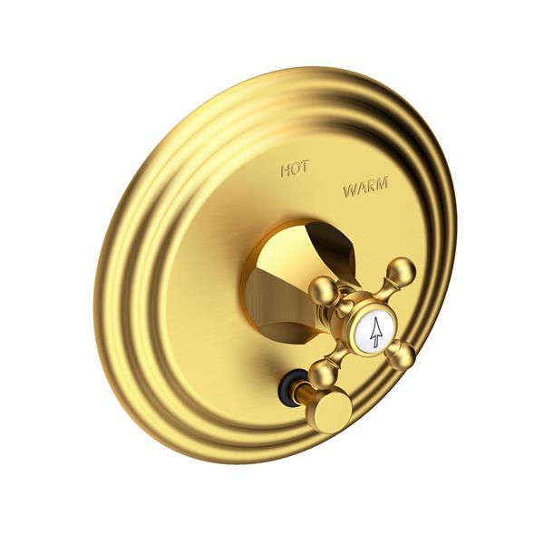 Newport Brass - Metropole Balanced Pressure Tub & Shower Diverter Plate with Handle. Less Showerhead, arm and flange.
