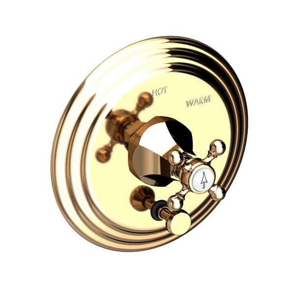 Newport Brass - Metropole Balanced Pressure Tub & Shower Diverter Plate with Handle. Less Showerhead, arm and flange.