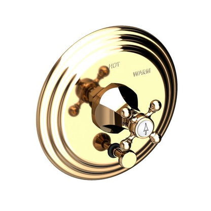 Newport Brass - Metropole Balanced Pressure Tub & Shower Diverter Plate with Handle. Less Showerhead, arm and flange.