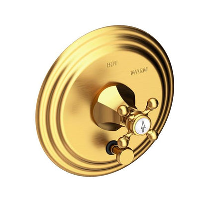 Newport Brass - Metropole Balanced Pressure Tub & Shower Diverter Plate with Handle. Less Showerhead, arm and flange.