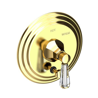 Newport Brass - Metropole Balanced Pressure Tub & Shower Diverter Plate with Handle. Less Showerhead, arm and flange.