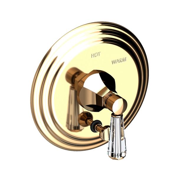 Newport Brass - Metropole Balanced Pressure Tub & Shower Diverter Plate with Handle. Less Showerhead, arm and flange.