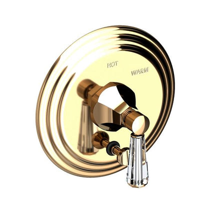 Newport Brass - Metropole Balanced Pressure Tub & Shower Diverter Plate with Handle. Less Showerhead, arm and flange.