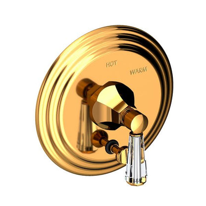 Newport Brass - Metropole Balanced Pressure Tub & Shower Diverter Plate with Handle. Less Showerhead, arm and flange.