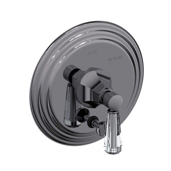 Newport Brass - Metropole Balanced Pressure Tub & Shower Diverter Plate with Handle. Less Showerhead, arm and flange.