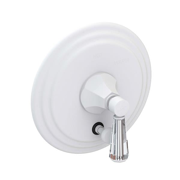 Newport Brass - Metropole Balanced Pressure Tub & Shower Diverter Plate with Handle. Less Showerhead, arm and flange.
