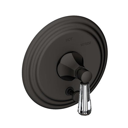 Newport Brass - Metropole Balanced Pressure Tub & Shower Diverter Plate with Handle. Less Showerhead, arm and flange.