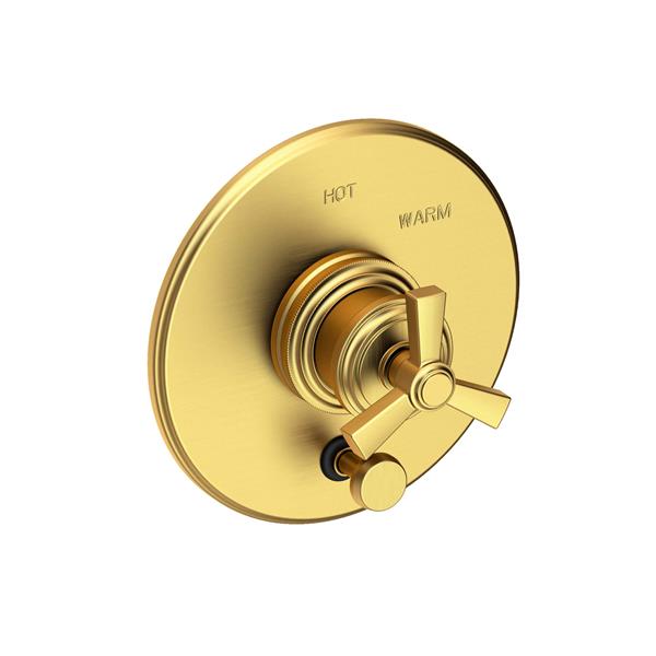 Newport Brass - Miro Balanced Pressure Tub & Shower Diverter Plate with Handle. Less Showerhead, arm and flange.