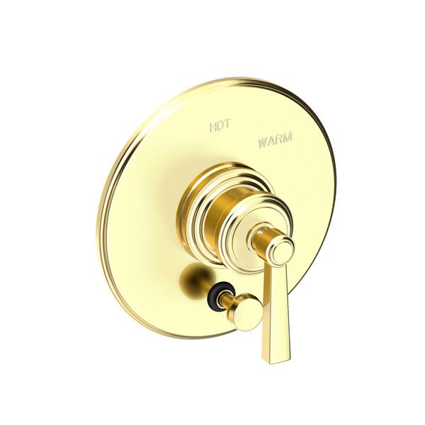 Newport Brass - Balanced Pressure Tub & Shower Diverter Plate With Handle
