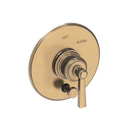 Newport Brass - Balanced Pressure Tub & Shower Diverter Plate With Handle